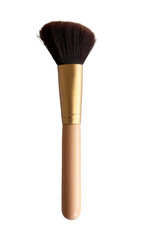 angle powder brush makeup isolated