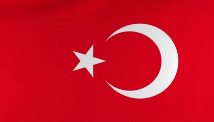 Obraz premium flag of turkey The flag of Turkey