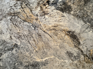 Natural bright golden grey marble texture with dark red veins and black veins. Bright warm grey natural marble stone, Seamless background texture.