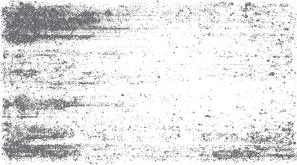 Distressed halftone grunge texture with dynamic print scratch effect. Horizontal rough ink noise overlay. Abstract vintage glitch backdrop.