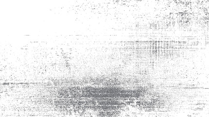 Grunge halftone background with abstract noise and textured distortion. Faded overlay with glitch lines and splatter effect. Retro rough design.