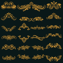 Classic Ornamental Border Vector Collection Artwork
