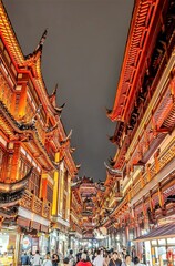 Shanghai Old Street, initially named Middle Fangbang Road. China.	
