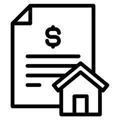 Mortage icon vector illustration