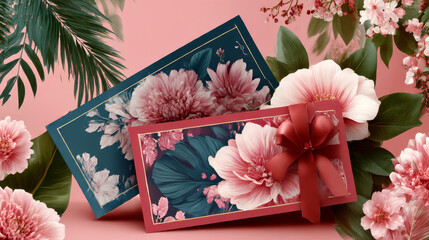 Voucher, Gift certificate, Coupon template.