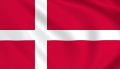 Fototapeta premium The flag of Denmark