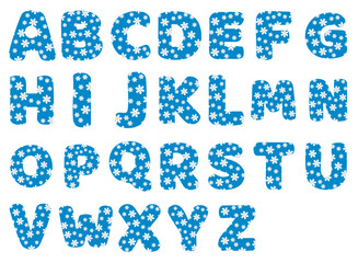 Sublimation Letters, Handcrafted xmas letters, Floral A to Z Lettering, Flora Typography Vector
