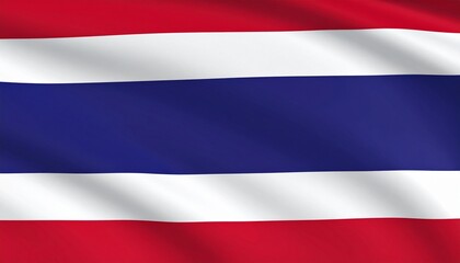 Naklejka premium The flag of Thailand