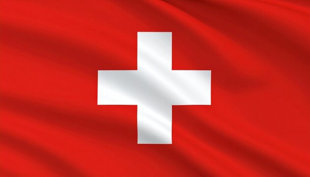 flag of switzerland The flag of Switzerland