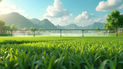 Incredible 3D Farming Complex with Percentage Irrigation