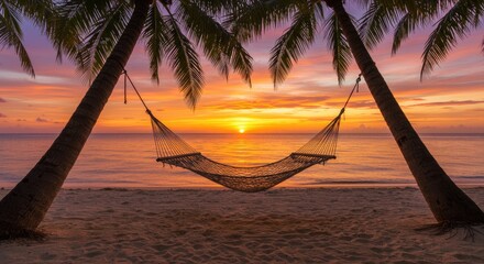 Tropical Sunset Hammock (1)