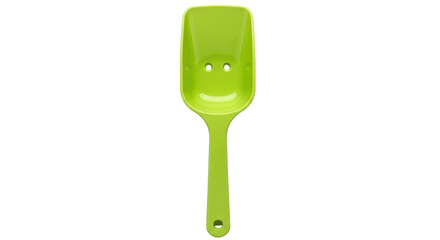 Isolated Green Plastic Shovel