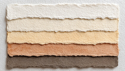 TEXTURA DE PAPEL HECHO A MANO, DEGRADADO DE TONOS CÁLIDOS Y NEUTROS