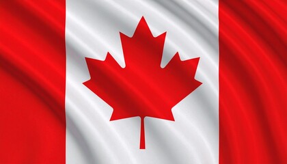 Fototapeta premium The flag of Canada