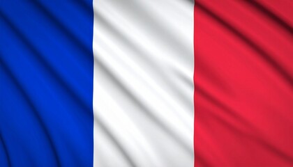 Obraz premium The flag of France