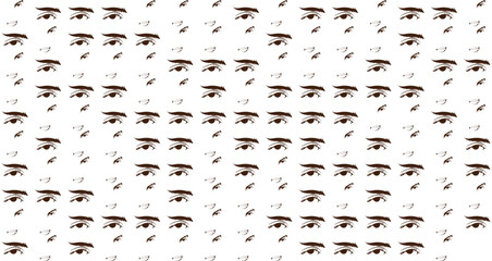 abstract beautiful eyes and lips background and wallpaper