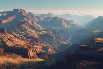 Fototapeta premium Grand Canyon vista at dawn (1)