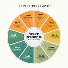 Business Infographic: A Comprehensive Guide to Circular Diagram Presentations