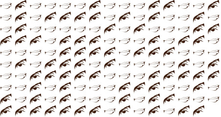 abstract beautiful eyes and lips background and wallpaper