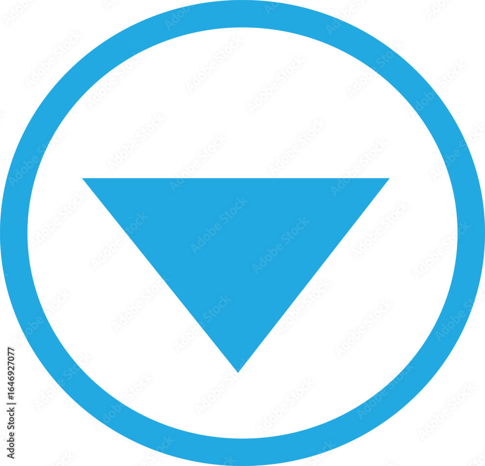 Poster download icons with arrows and buttons, vector file and software symbols, simple web interface colle