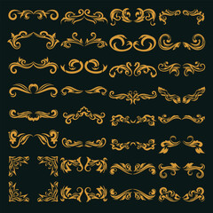 Precious Ornamental Frames and Borders Vector Collection