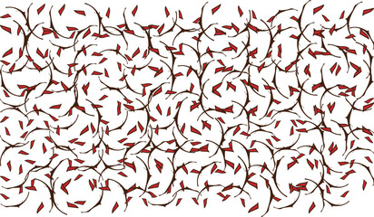abstract spooky smile pattern, halloween
