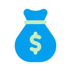 budget duo tone icon