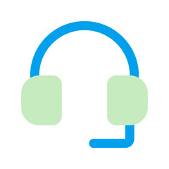 Obraz premium support duo tone icon