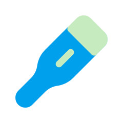 thermometer duo tone icon