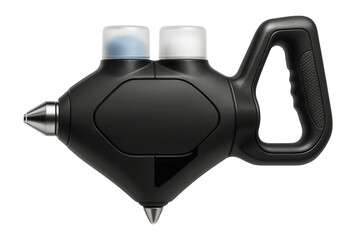 Dual-color chalk line reel with interchangeable blue and white chalk for diverse marking needs in an architectural firm.