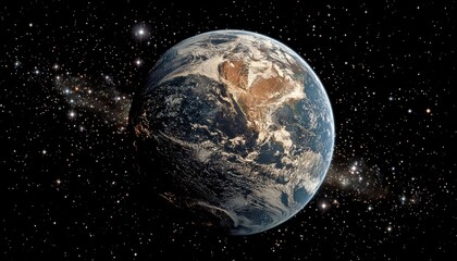 Obraz premium Planet Earth From Space