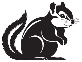  CHIPMUNK SILHOUETTE