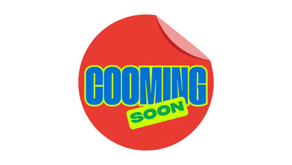 Transparent coming soon text banner, excellent for brand awareness campaigns, event promotions, and...