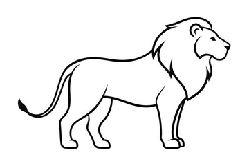 Wild animals silhouettes, including horse, lion, and dog, form a powerful vector illustration