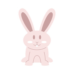 Ethical bunny logo design for cruelty free branding