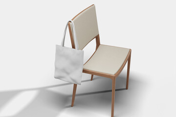Canvas Tote bag Mockup