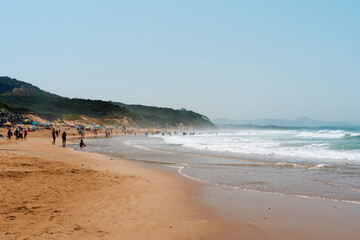 On the Basque Coast of Biarritz, France, the summer of 2025.