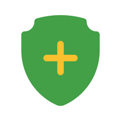Obraz premium protection flat icon