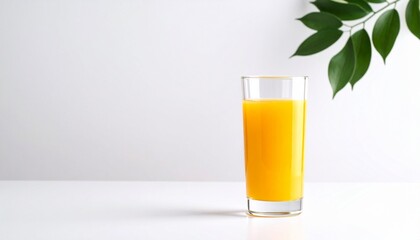 glass of orange juice