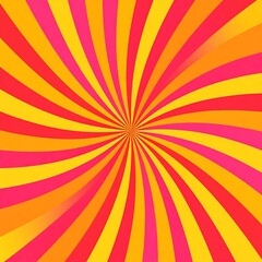 Swirling, radiating pattern in shades of yellow, orange, and pink