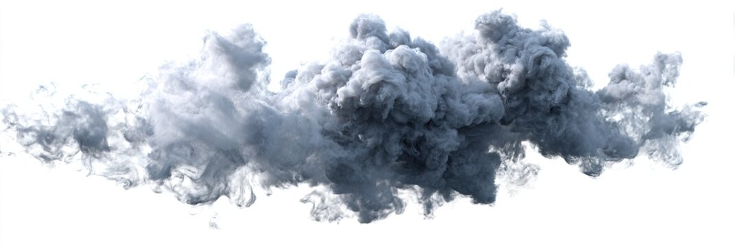 Dense gray cloud formation