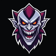 design logo vector icon illustration mascot clown