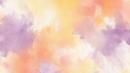 Abstract painted backdrop of soft pastel colors