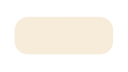 Cream button element vector graphic rounded rectangle shape interface design user interface web design asset 100