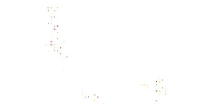 Generative mapping Comoros abstract island shape