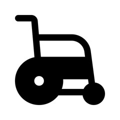 wheelchair glyph icon
