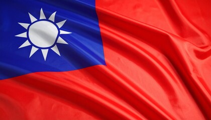 waving flag of thailand