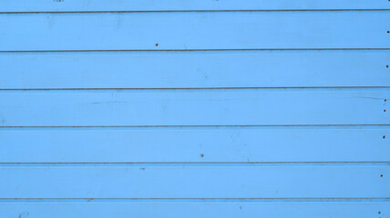 blue wooden background line planks wall horizontal painted wood texture facade