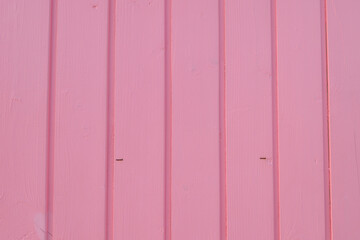 wooden texture background pink wall facade planks vertical wallpaper