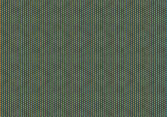 Analog TV Screen Close Up Texture. RGB dots seamless pattern, revealing digital display structure...